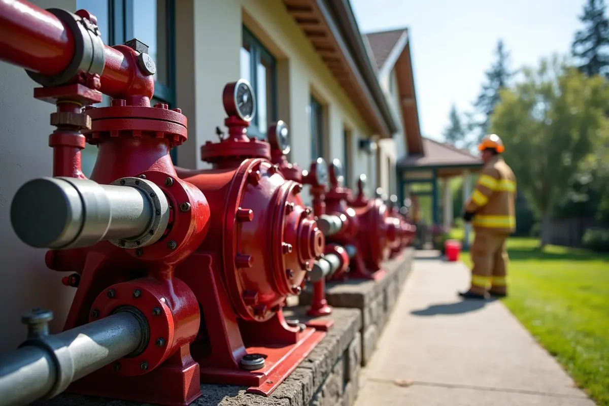 fire fighting pump for property